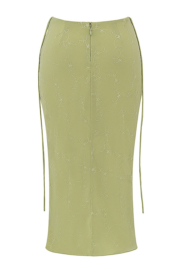 Mistress Rocks Pear Embroidered High Split Skirt - SALE — image 11