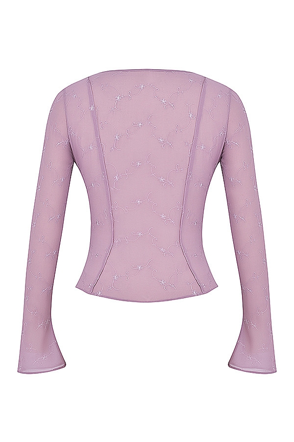Mistress Rocks Elderberry Embroidered Top - SALE — image 13