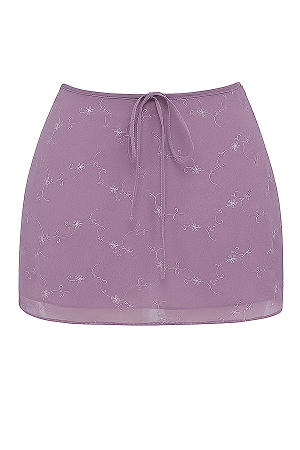 Mistress Rocks Elderberry Embroidered Mini Skirt - SALE — image 11