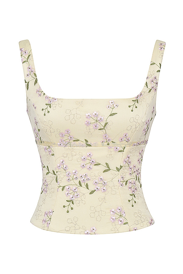 Mistress Rocks Lemon Embroidered Top - SALE — image 11