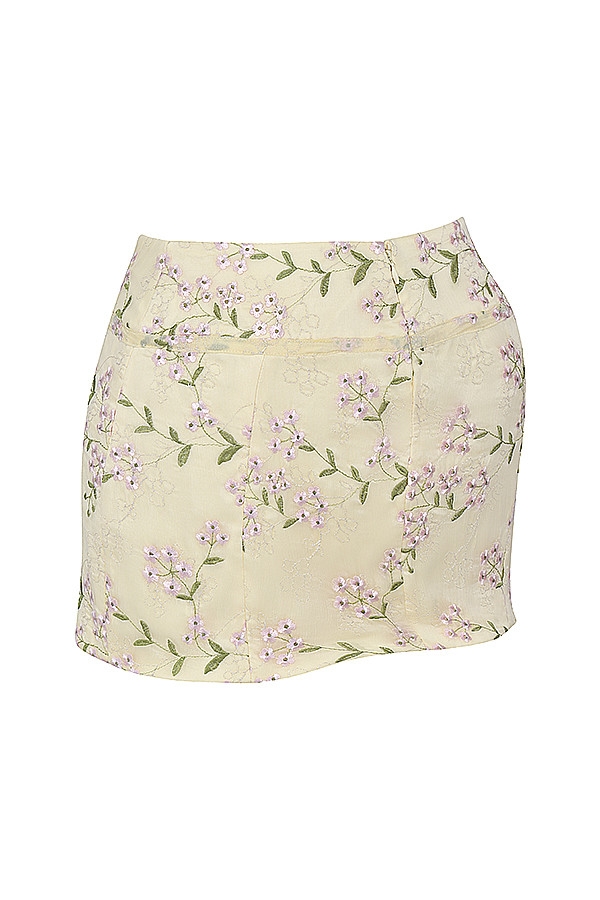 Mistress Rocks Lemon Embroidered Mini Skirt - SALE — image 12