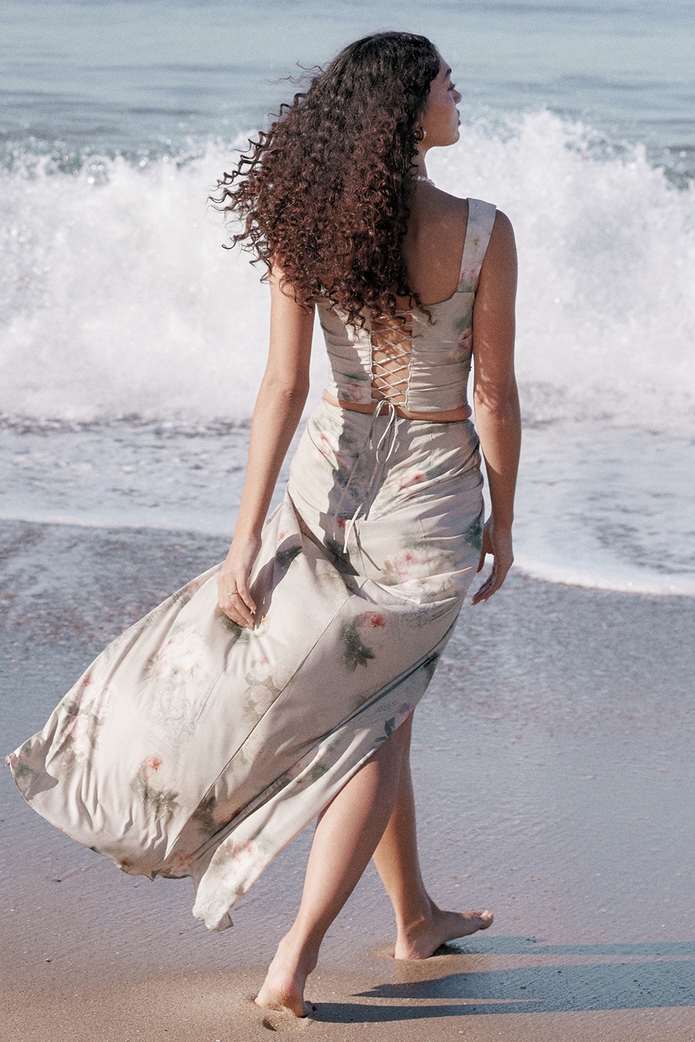 Vesper  Vintage Floral Maxi Skirt — image 10