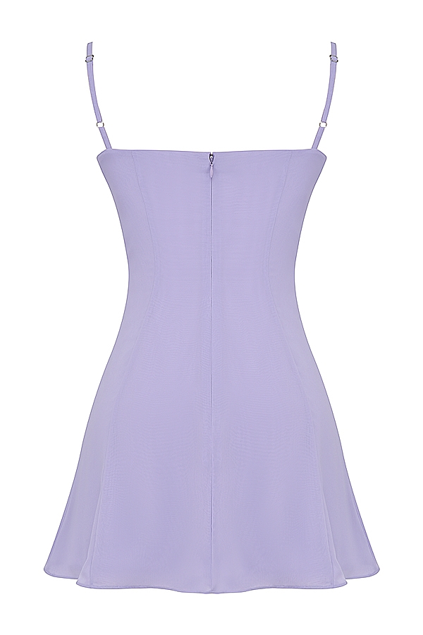 Christiana   Lavender Mini Dress — image 10
