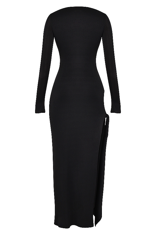 Marella  Black Cutout Maxi Dress — image 21