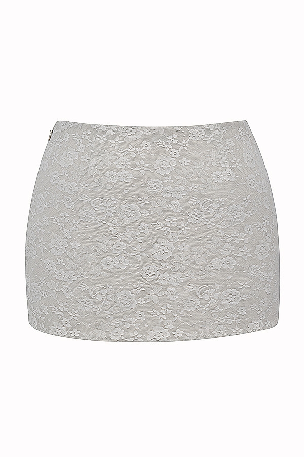 Mistress Rocks Stone Lace Mini Skirt - SALE — image 12
