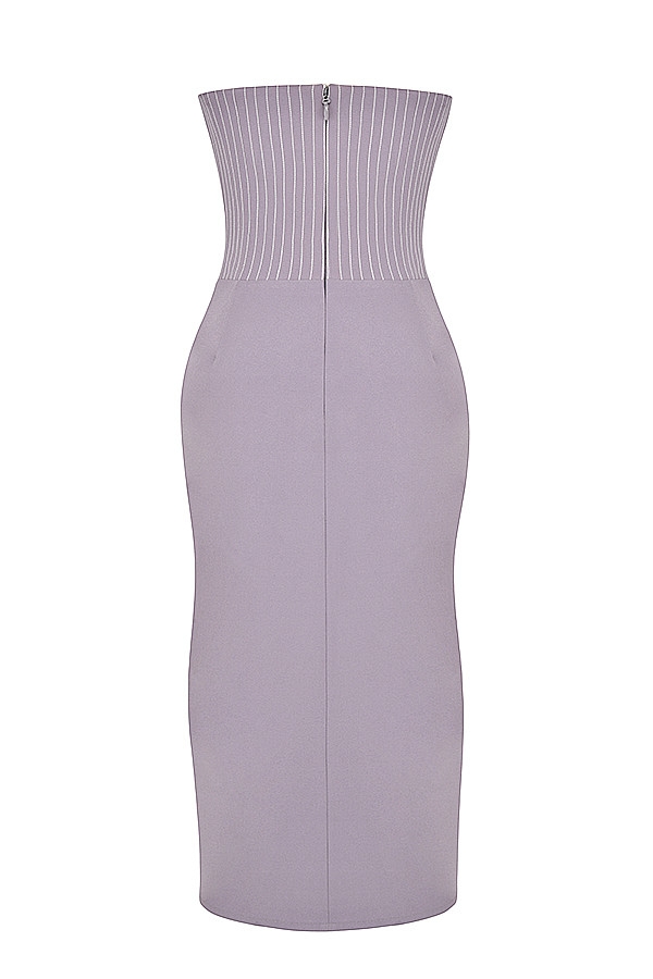 Mistress Rocks Slate Strapless Midi Dress - SALE — image 14