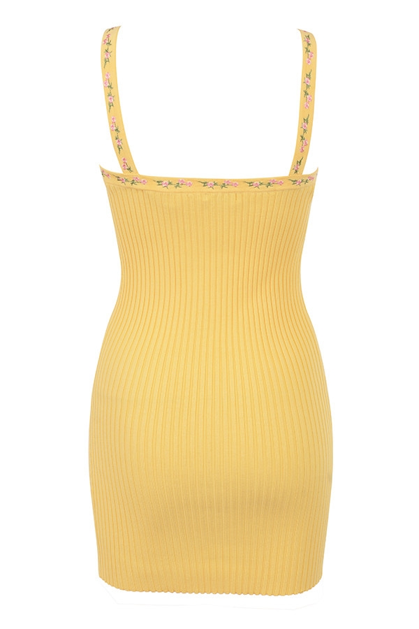 Mistress Rocks Primrose Embroidered Knit Mini Dress - SALE — image 13