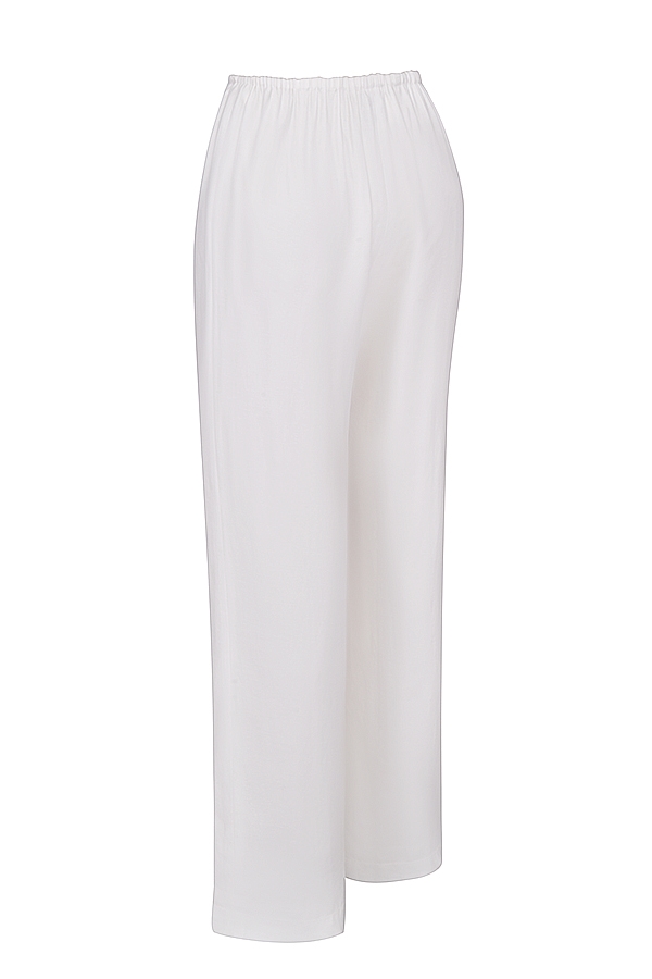 Cleo  Ivory Linen Mix Trousers — image 9
