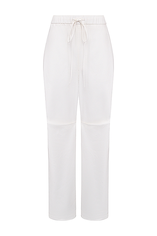 Luna  White Cargo Trousers — image 11