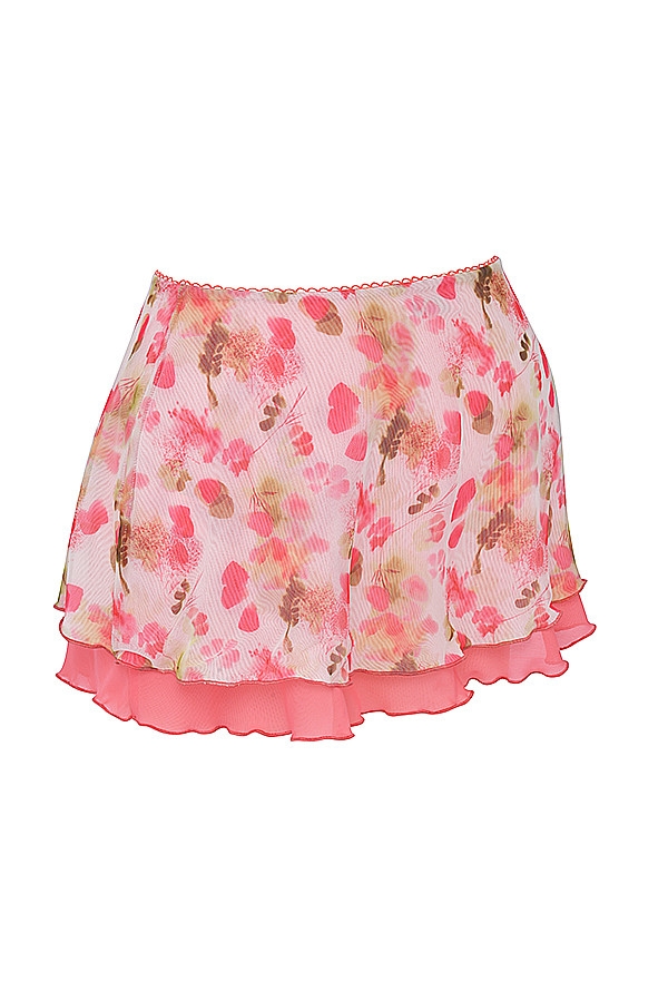 Mistress Rocks Floral Print Mini Skirt - SALE — image 10