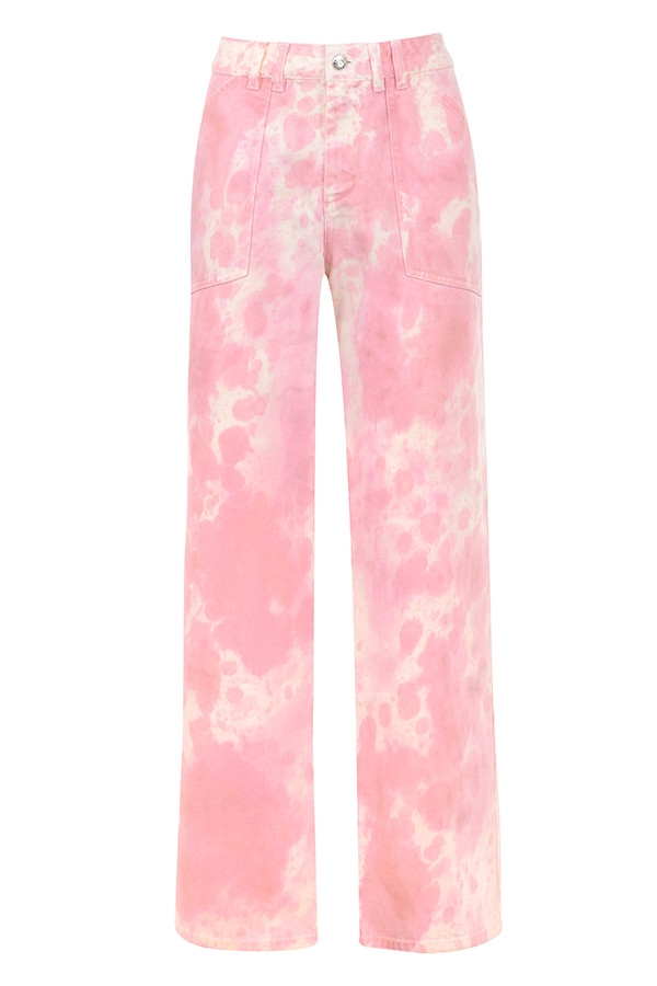 Mistress Rocks Coral Ombre Baggy Jeans - SALE — image 10
