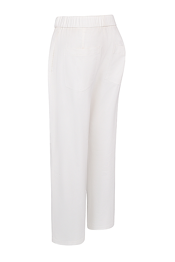 Luna  White Cargo Trousers — image 12
