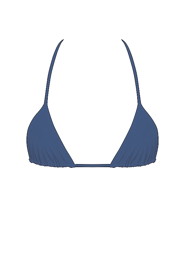 Tropez  Deep Blue Halter Neck Bikini Top — image 11
