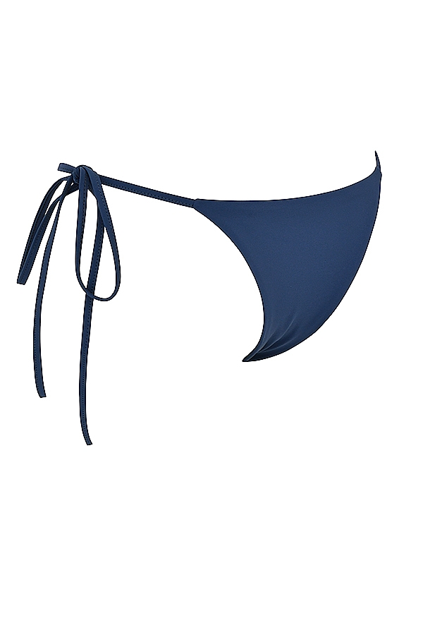 Santorini  Deep Blue Tie Side Bikini Bottom — image 14