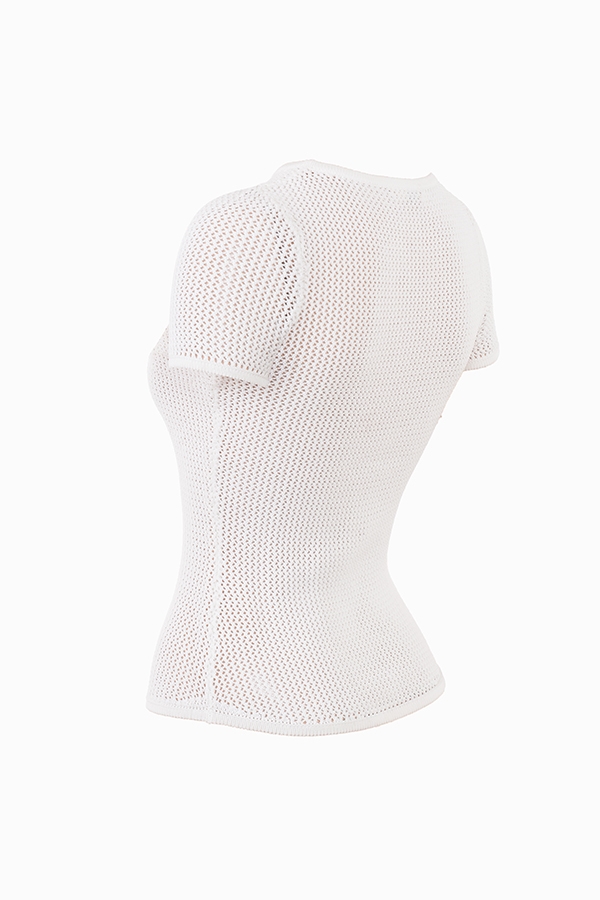 Yves  White Knit Top — image 14