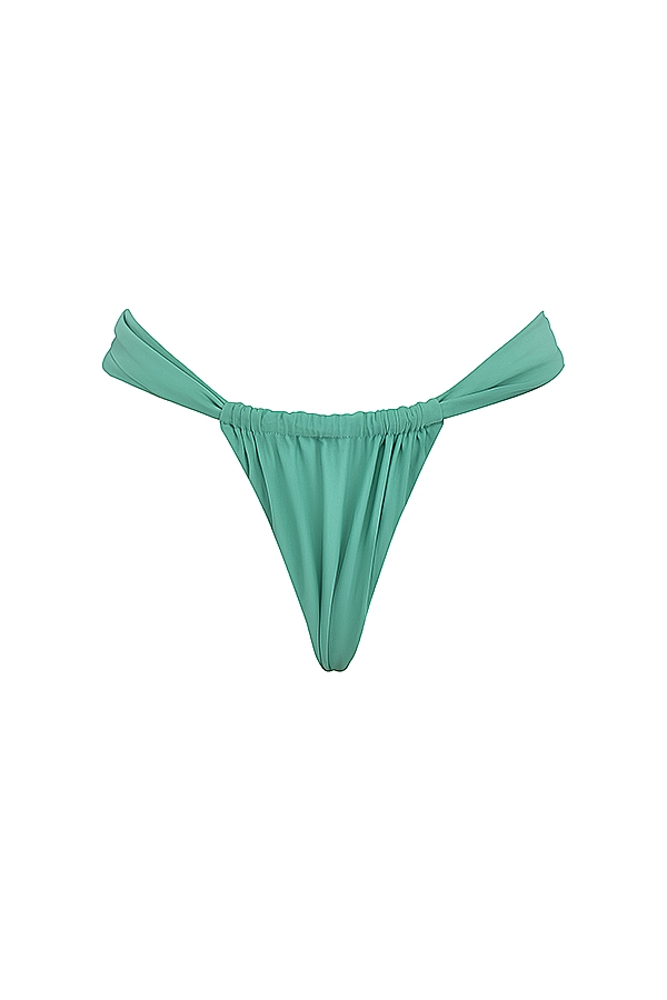 Athens  Eucalyptus Gathered High Leg Bikini Bottom — image 11