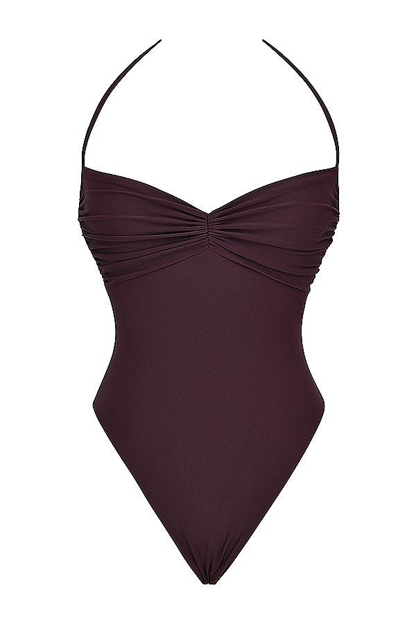 Aruba  Cacao Gathered Swimsuit — image 13