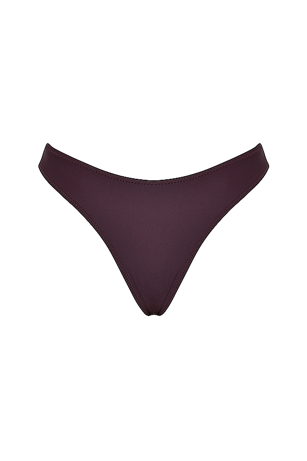 Capri  Cacao High Leg Bikini Bottom — image 11
