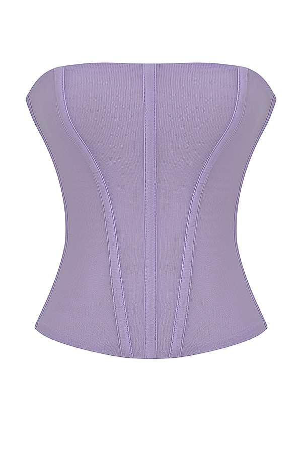 Mistress Rocks Lavender Longline Corset - SALE — image 12