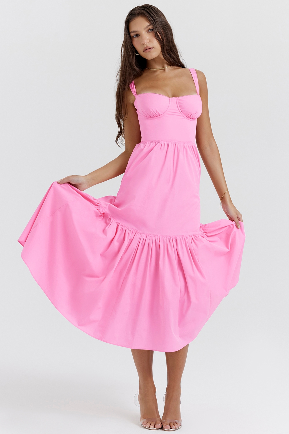 Elia  French Pink Midi Sundress — image 7