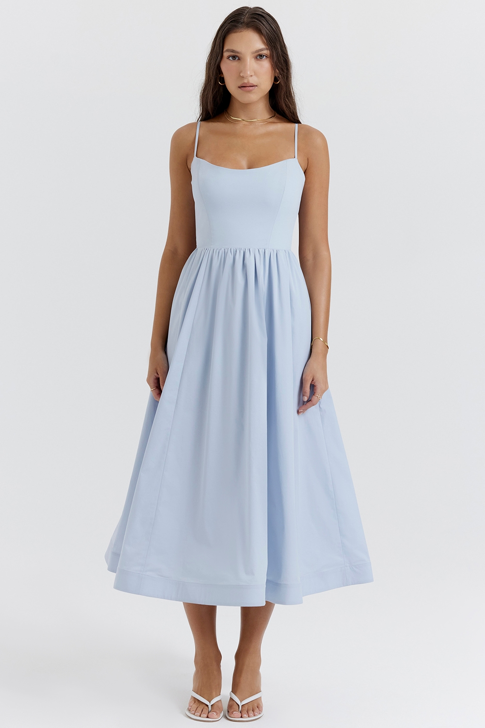 Lolita  Soft Blue Corset Sundress — image 3