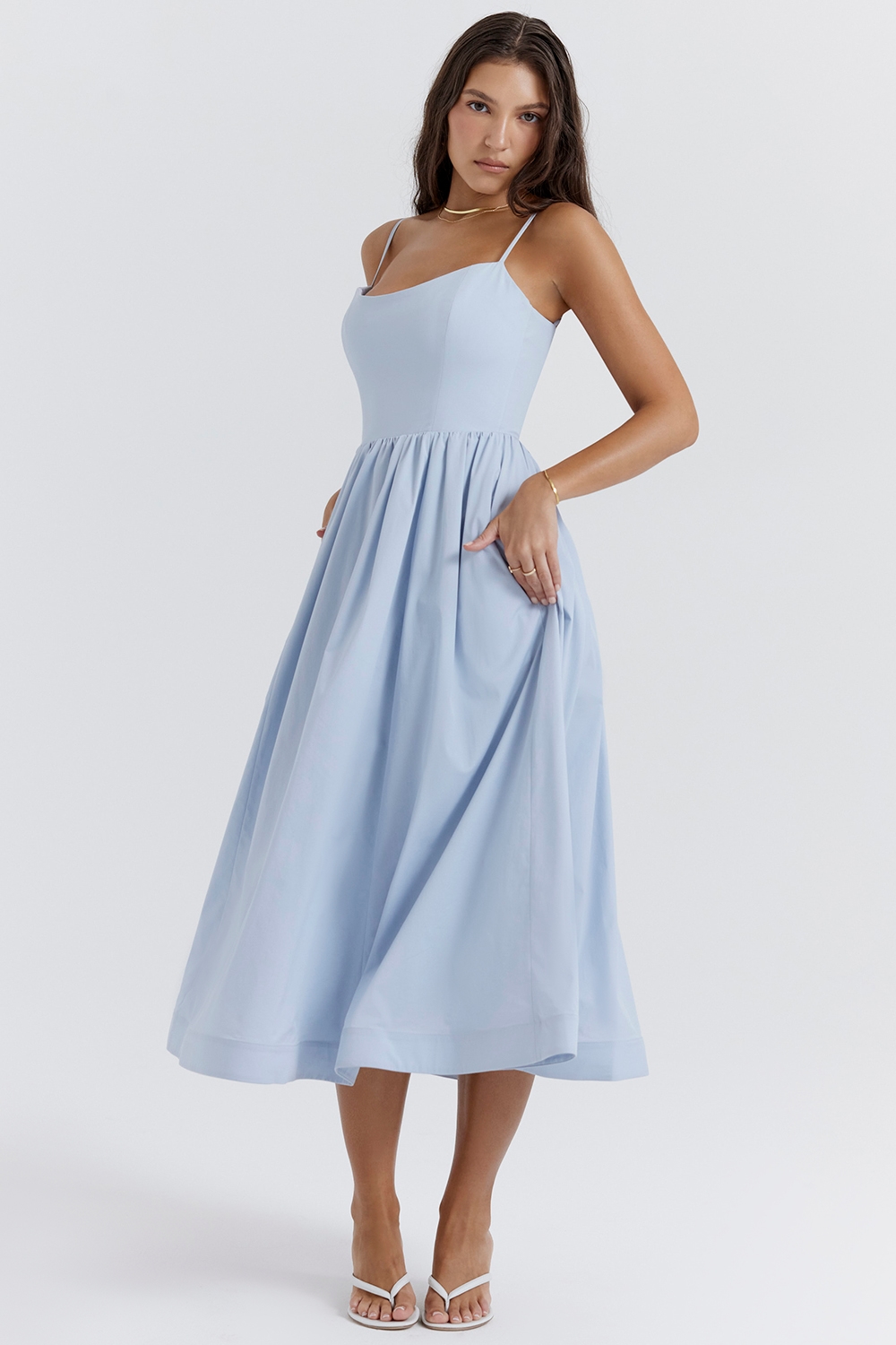 Lolita  Soft Blue Corset Sundress — image 1