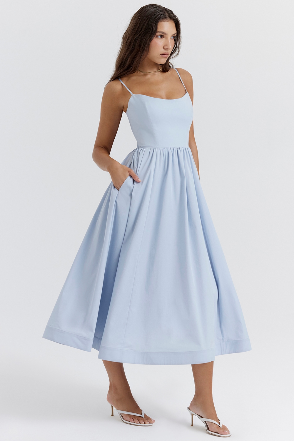 Lolita  Soft Blue Corset Sundress — image 7