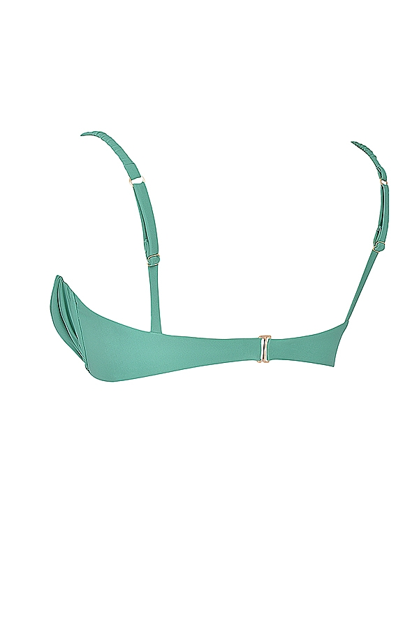 Cassis  Eucalyptus Ruched Bikini Top — image 13
