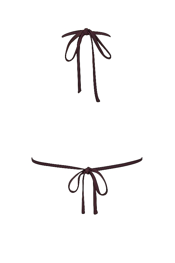 Bali  Cacao Triangle Bikini Top — image 15