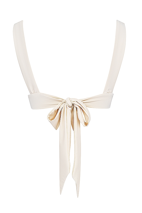 Seychelles  Vanilla Tie Back Bikini Top — image 14