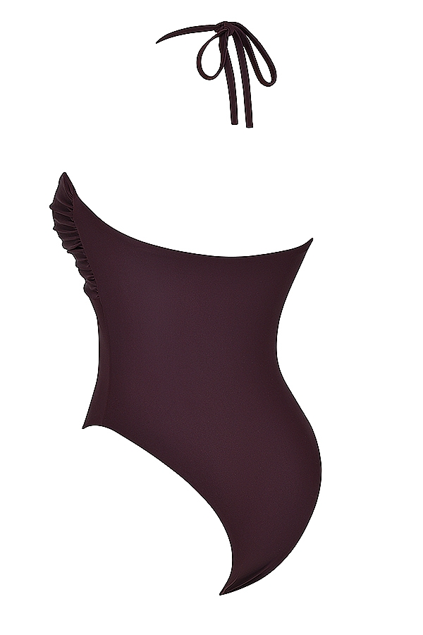 Aruba  Cacao Gathered Swimsuit — image 14