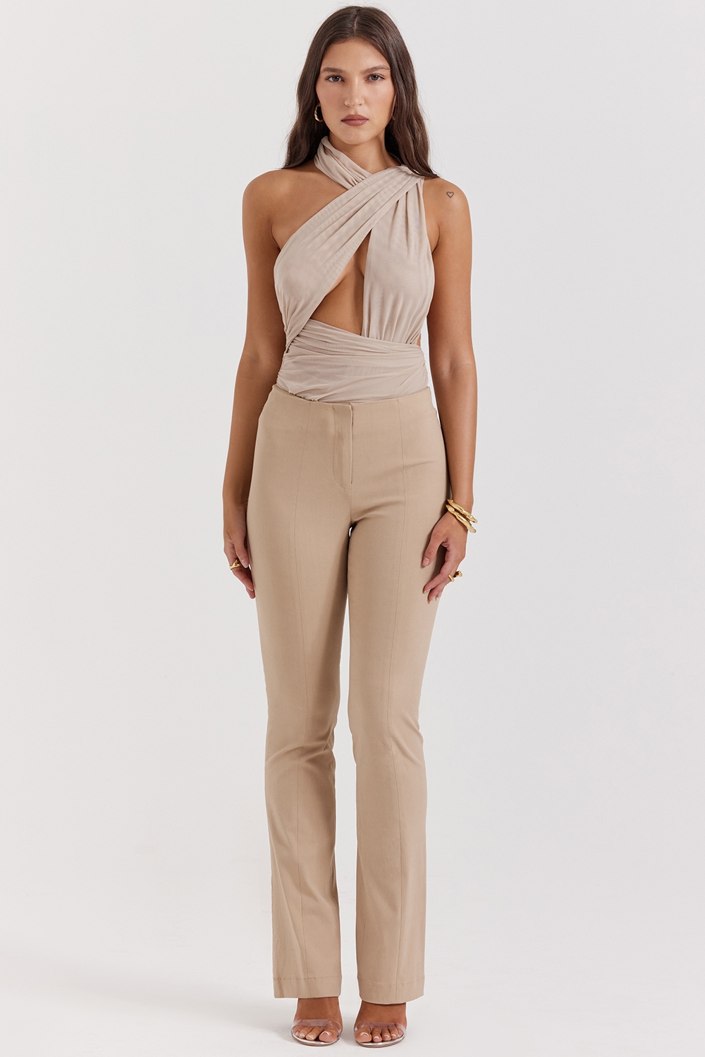 Cai Ecru Trousers