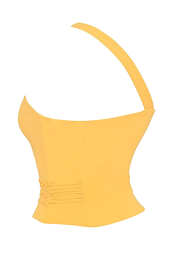 Mistress Rocks Tangerine Asymmetric Top - SALE — image 10