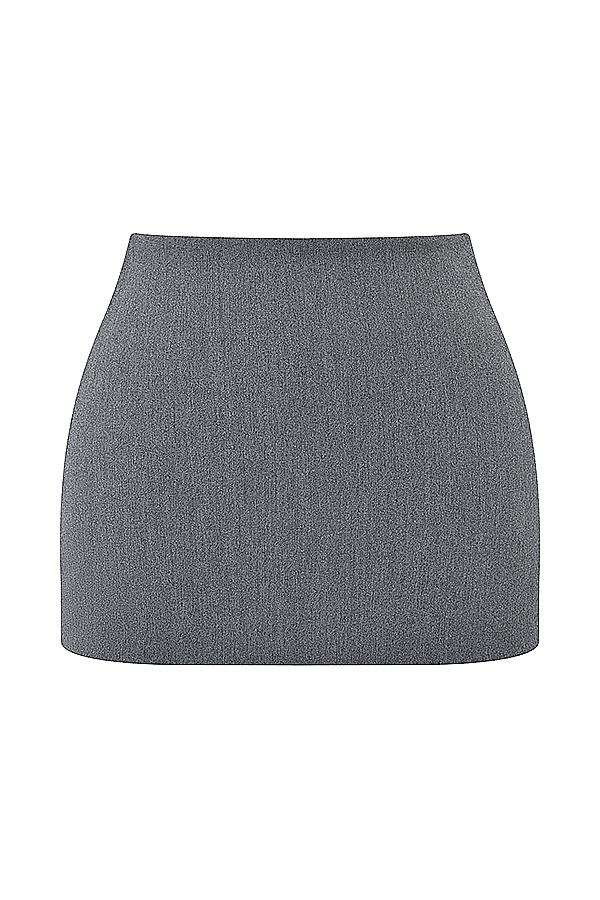 Jessamine  Grey A-Line Mini Skirt — image 13