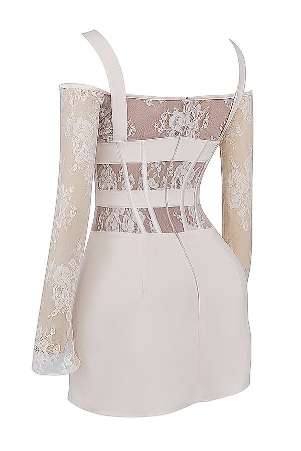 Mistress Rocks Vanilla Lace Corset Mini Dress - SALE — image 14