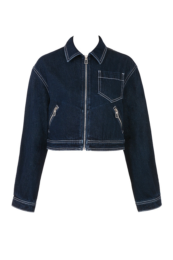 Mistress Rocks Dark Blue Denim Jacket - SALE — image 12