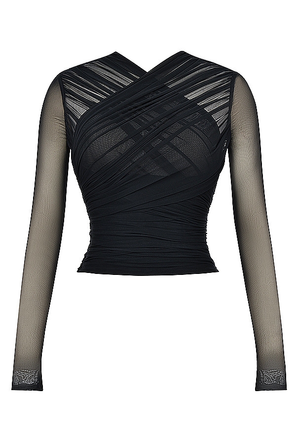 Mistress Rocks Black Layered Top - SALE — image 11