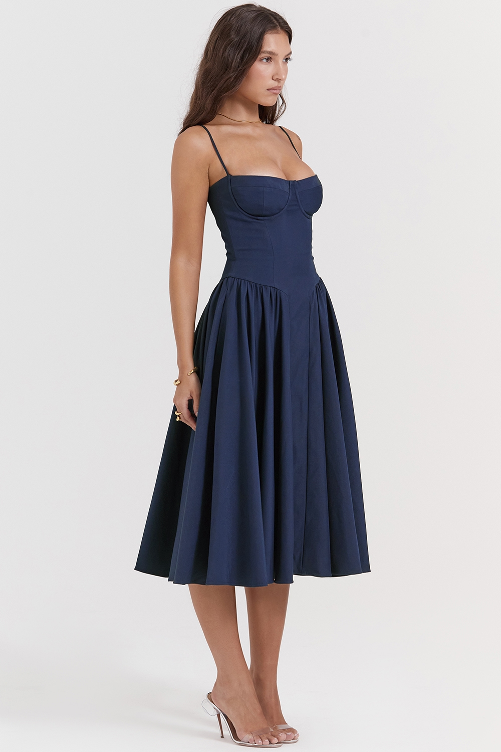 Samaria  French Navy Corset Sundress — image 10