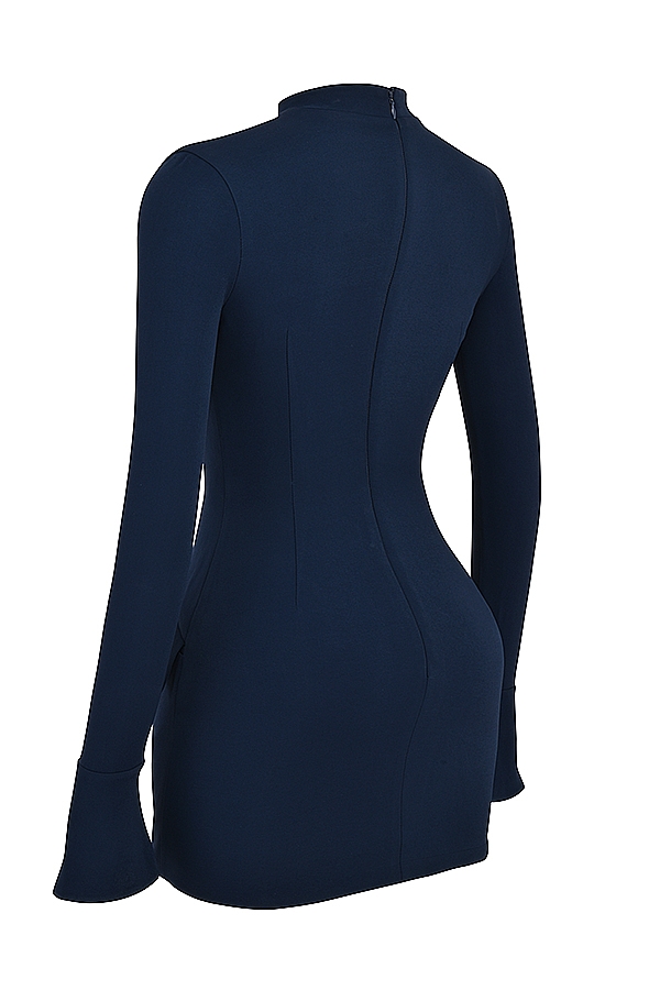 Mahalia  Navy Mini Dress — image 14